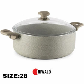 نیم قابلمه گرانیتی تک ریوالدRIWALD